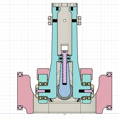 VPforce Rhino DIY Force Feedback (FFB) Flight Stick Base