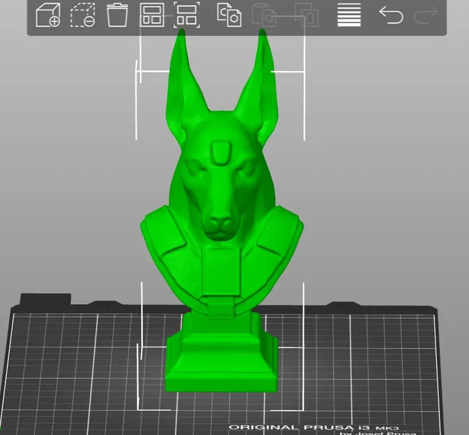 Tượng Bán Thân Anubis - Image 2