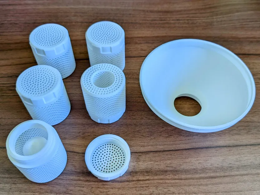 Hộp Đựng Chất Hút Ẩm và Phễu Cho Cuộn Filament - Image 2