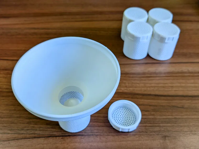 Hộp Đựng Chất Hút Ẩm và Phễu Cho Cuộn Filament - Image 3