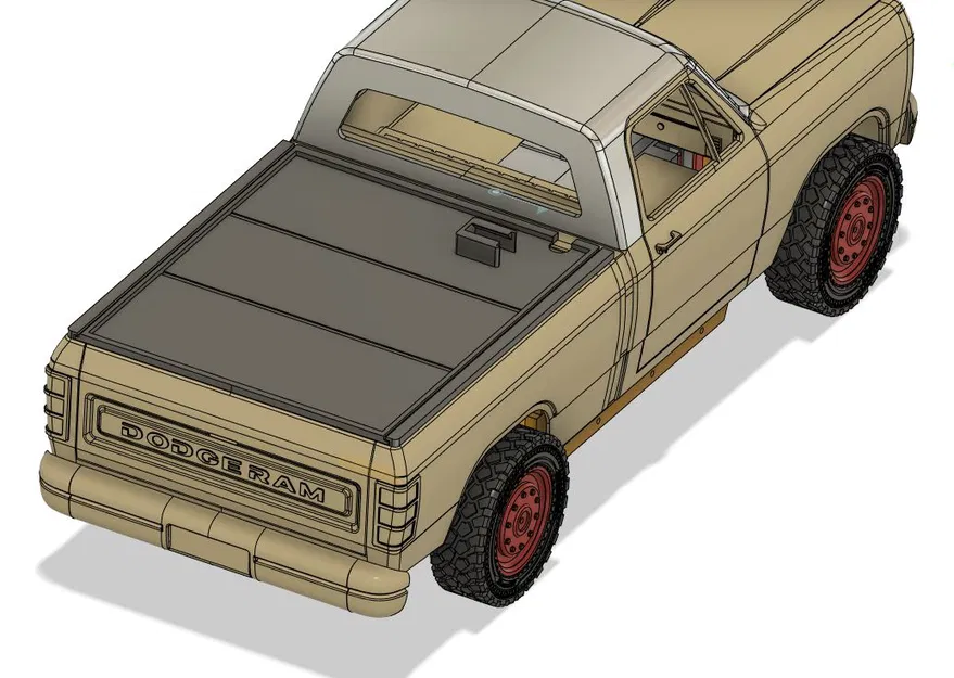 Remix Thân Xe RC Dodge Ram - Image 7