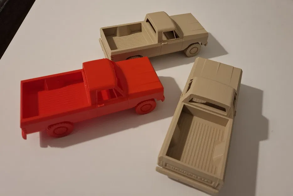 Xe Đồ Chơi Dodge Ram 1985 In Liền - Image 1