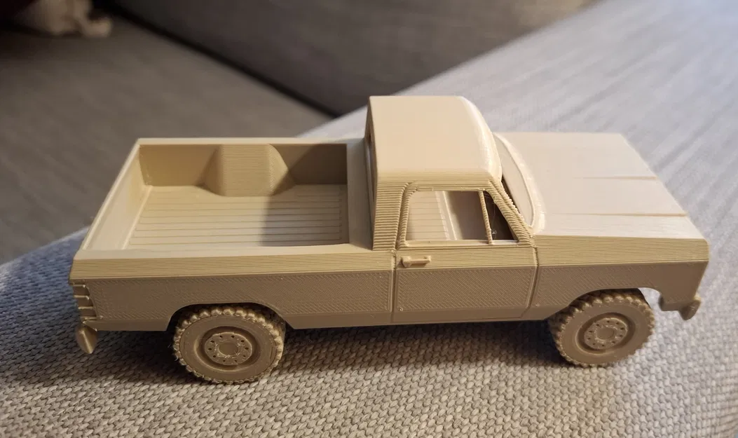 Xe Đồ Chơi Dodge Ram 1985 In Liền - Image 3