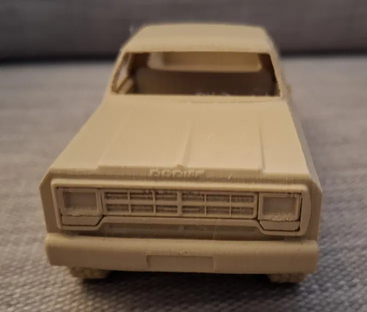 Xe Đồ Chơi Dodge Ram 1985 In Liền - Image 4