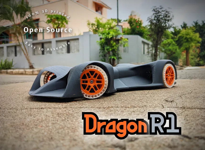 Dragon R1 - Xe RC mã nguồn mở - Image 1