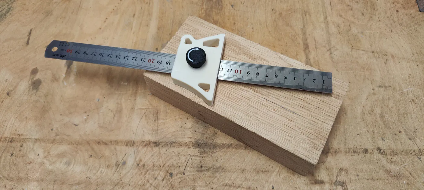 Dụng cụ đánh dấu, thước đo gỗ - Image 4