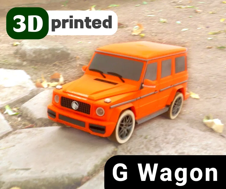 G-Wagon - Thân xe RC 4x4 in 3D - Image 2