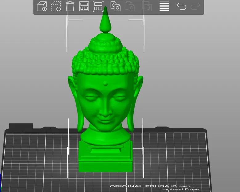 Tượng Bán Thân Đức Phật - Image 2