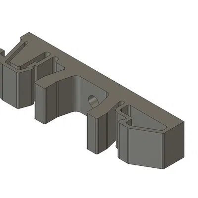 Kẹp din ray ngắn