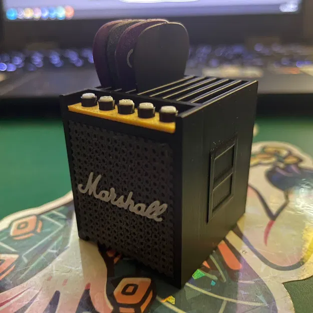 Chỗ Đựng Móng Gảy Mini AMP - Plectrum mini Amp Holder - Image 2