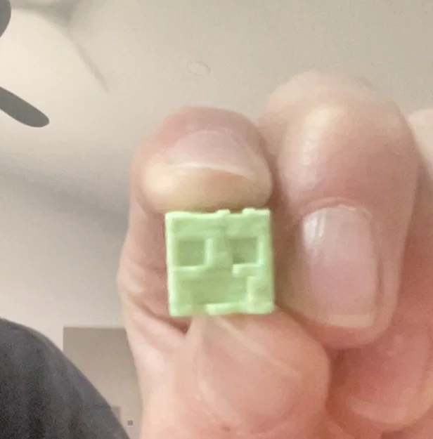 Hạt Creeper Minecraft Có Vân - Image 1