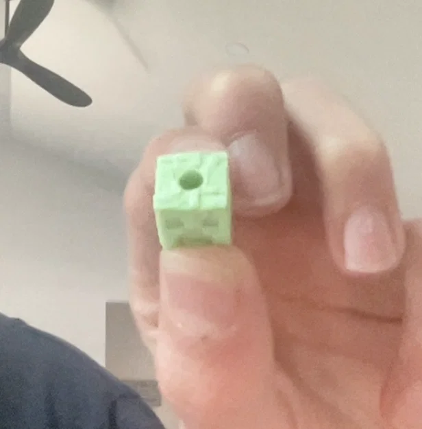 Hạt Creeper Minecraft Có Vân - Image 2