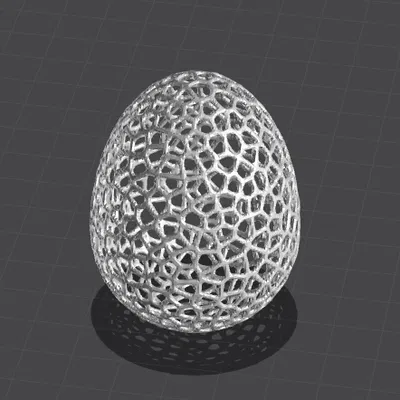 Trứng Phục Sinh Voronoi