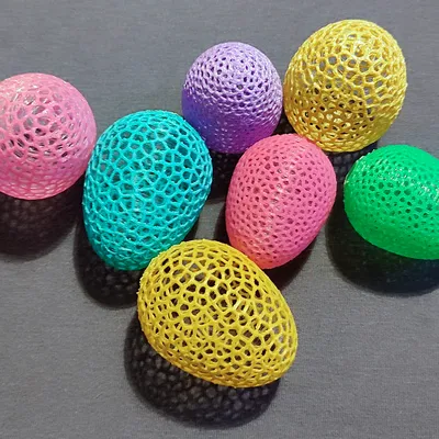 Trứng Phục Sinh Voronoi