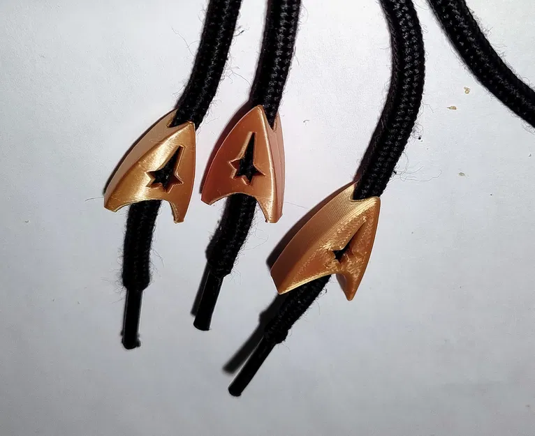 STAR TREK huy hiệu hạt / Hạt charm (hai phiên bản!) - Image 2