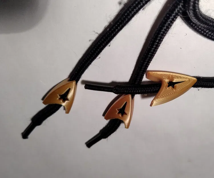 STAR TREK huy hiệu hạt / Hạt charm (hai phiên bản!) - Image 3
