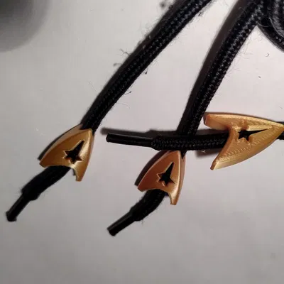 STAR TREK huy hiệu hạt / Hạt charm (hai phiên bản!)