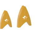 STAR TREK huy hiệu hạt / Hạt charm (hai phiên bản!) - Thumbnail 4