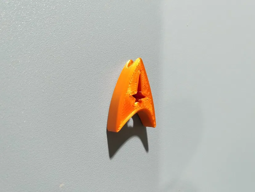 STAR TREK huy hiệu hạt / Hạt charm (hai phiên bản!) - Image 6