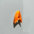STAR TREK huy hiệu hạt / Hạt charm (hai phiên bản!) - Thumbnail 6
