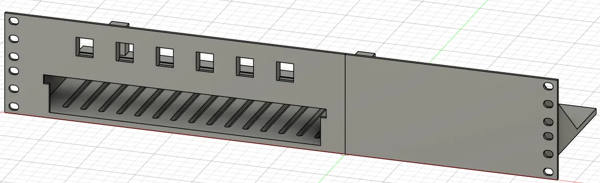 Giá Đỡ FritzBox 7590 Cho Rack 19" - Image 2