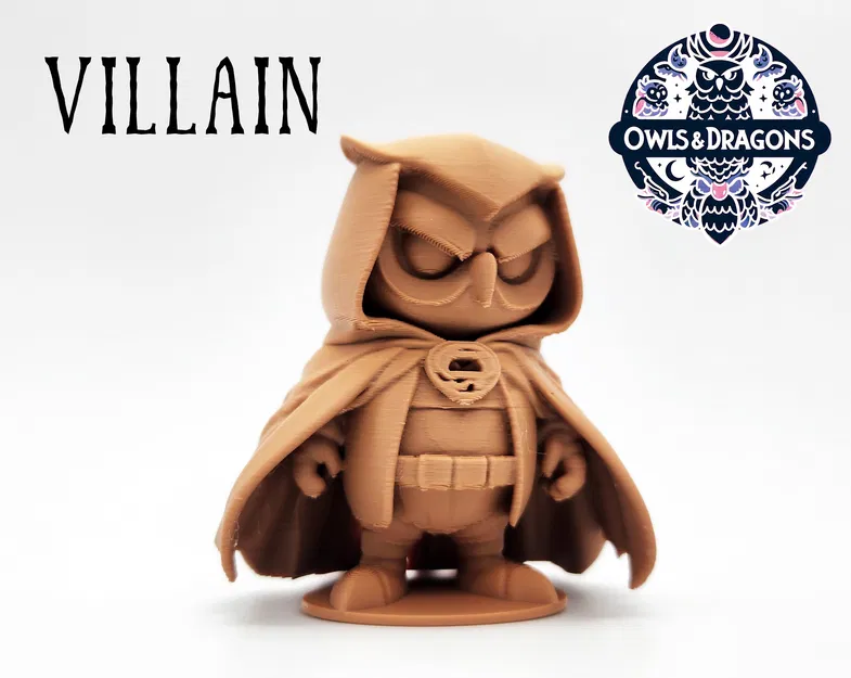 Ác Nhân - Cú Và Rồng (The Villain - Owls & Dragons) - Image 1