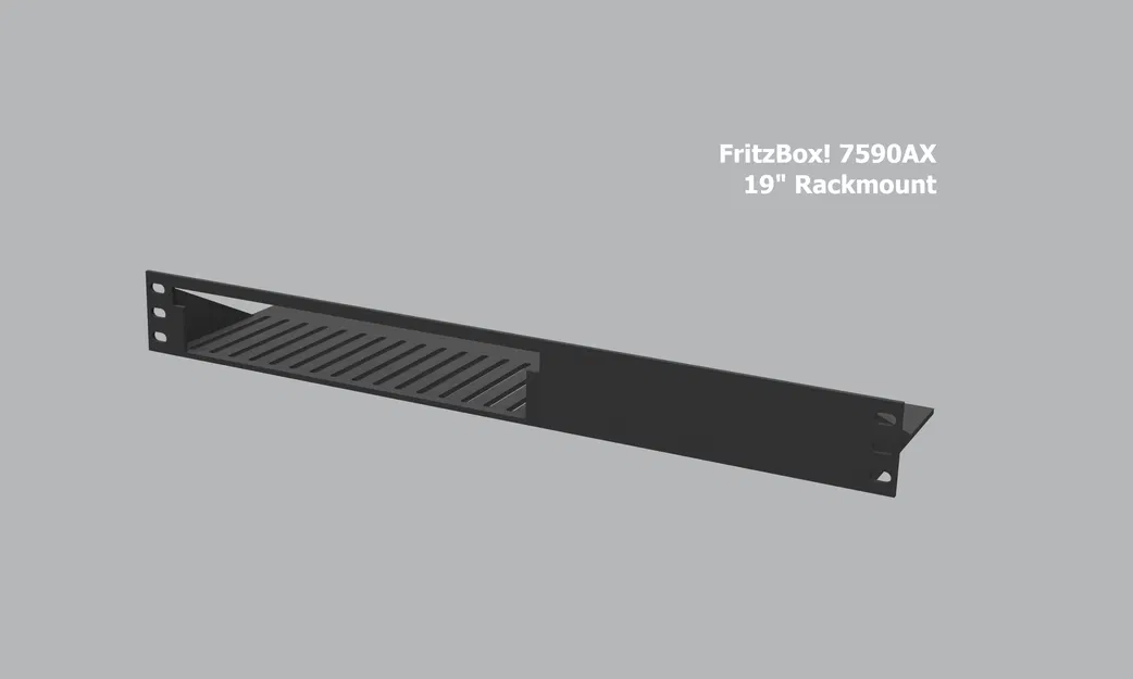 Giá Đỡ Rack 19" Cho Fritzbox 7590AX - Image 1