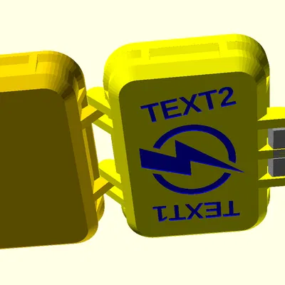 Trình tạo hộp tùy chỉnh hoàn toàn bằng OpenSCAD