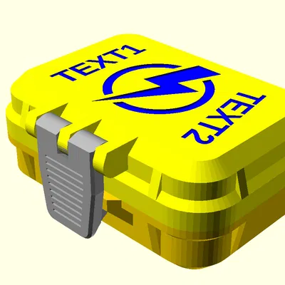 Trình tạo hộp tùy chỉnh hoàn toàn bằng OpenSCAD