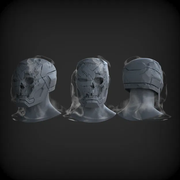 PPC | Nón Giáp Ironman Zombie MK 46 | In 3D | File STL - Image 9