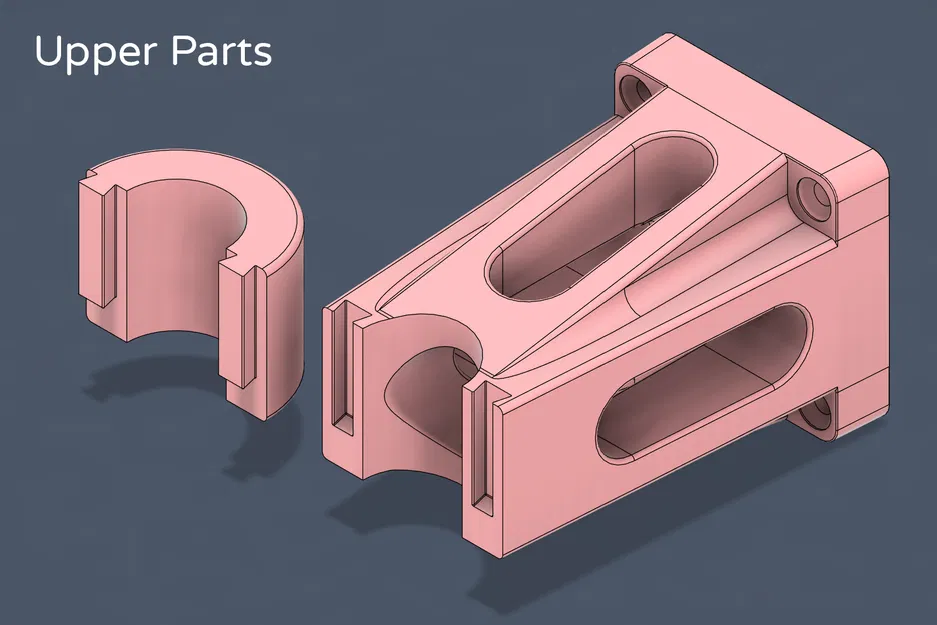Giá đỡ Cột RTK LUBA Mammotion - Image 5