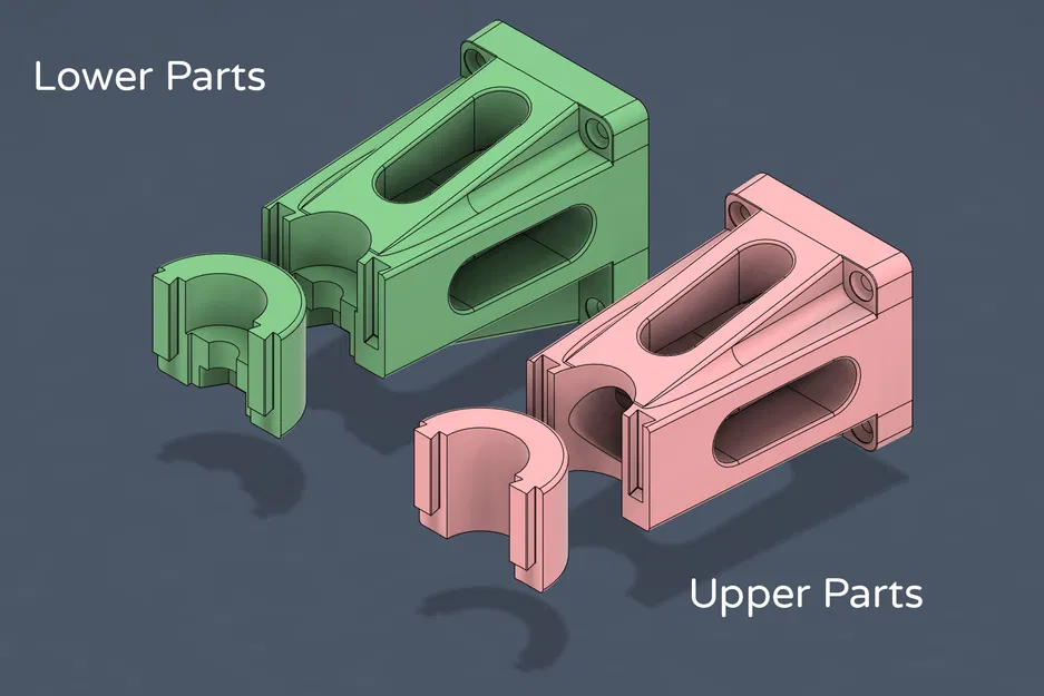Giá đỡ Cột RTK LUBA Mammotion - Image 14