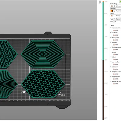 Bộ đế lót ly hình lục giác - nhiều loại ruột, đổi màu & giá đỡ