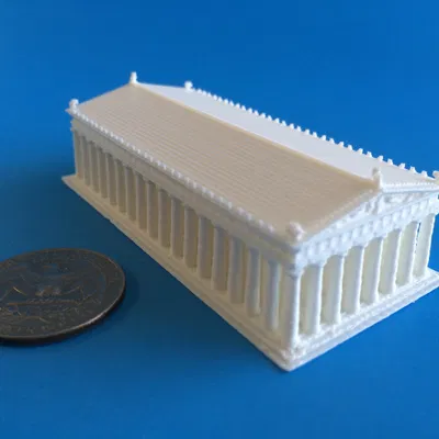 Đền Parthenon - Phiên bản Tái tạo - Athens, Hy Lạp