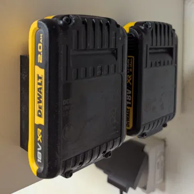 Giá đỡ pin Dewalt XR