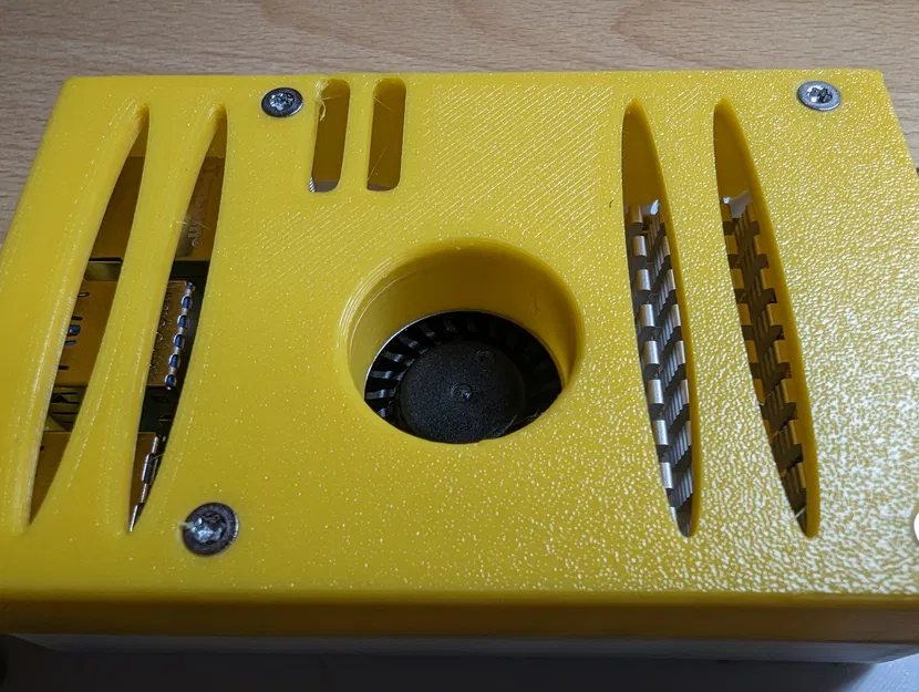 Raspberry Pi 5 Active Cooler kèm Đế Gắn SSD/HDD 2.5" Linh Hoạt - Image 3