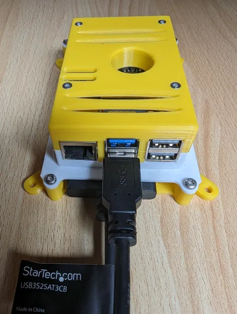 Raspberry Pi 5 Active Cooler kèm Đế Gắn SSD/HDD 2.5" Linh Hoạt - Image 4