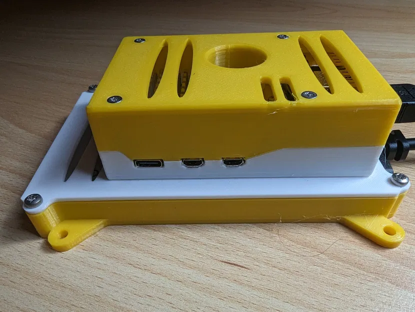 Raspberry Pi 5 Active Cooler kèm Đế Gắn SSD/HDD 2.5" Linh Hoạt - Image 6