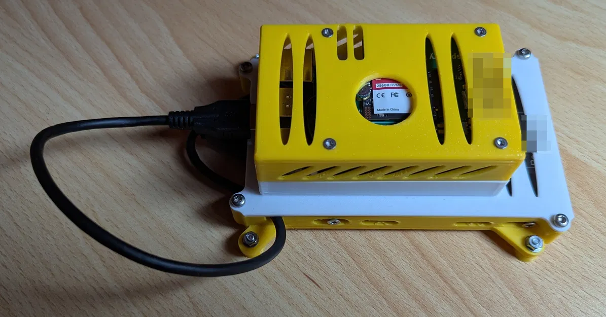 Raspberry Pi 5 Active Cooler kèm Đế Gắn SSD/HDD 2.5" Linh Hoạt - Image 26