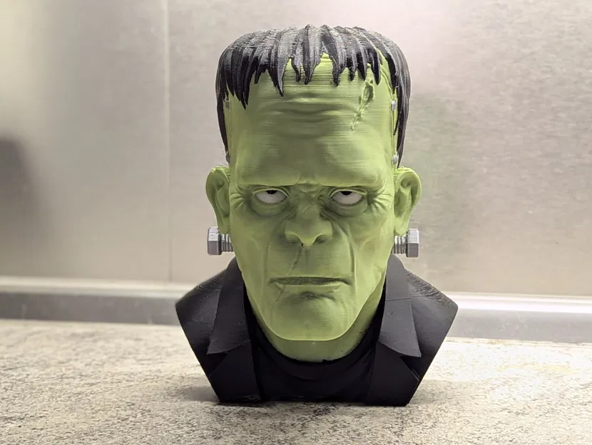 Tượng bán thân Frankenstein / Giá đỡ tai nghe - Image 1