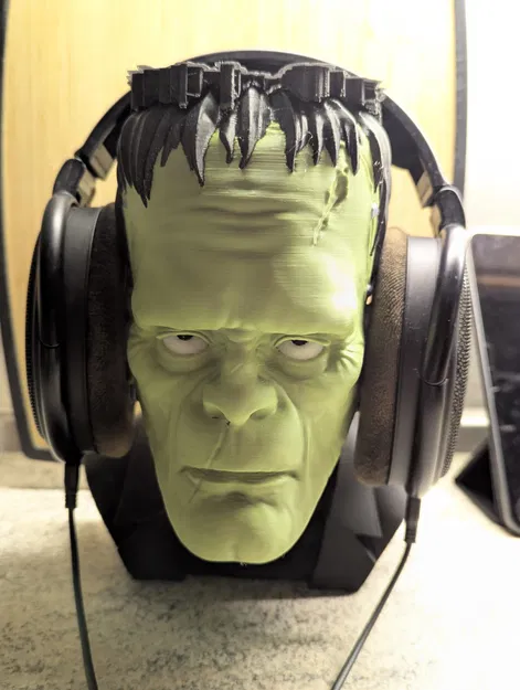 Tượng bán thân Frankenstein / Giá đỡ tai nghe - Image 2