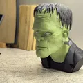 Tượng bán thân Frankenstein / Giá đỡ tai nghe - Thumbnail 4