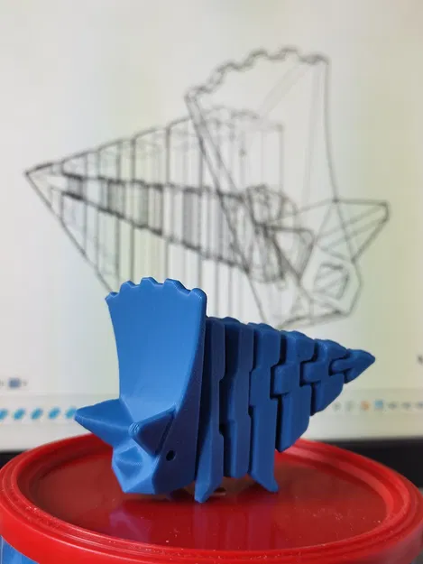 FlexiDinos Theobald: Khủng long Triceratops khớp nối in liền - Image 6