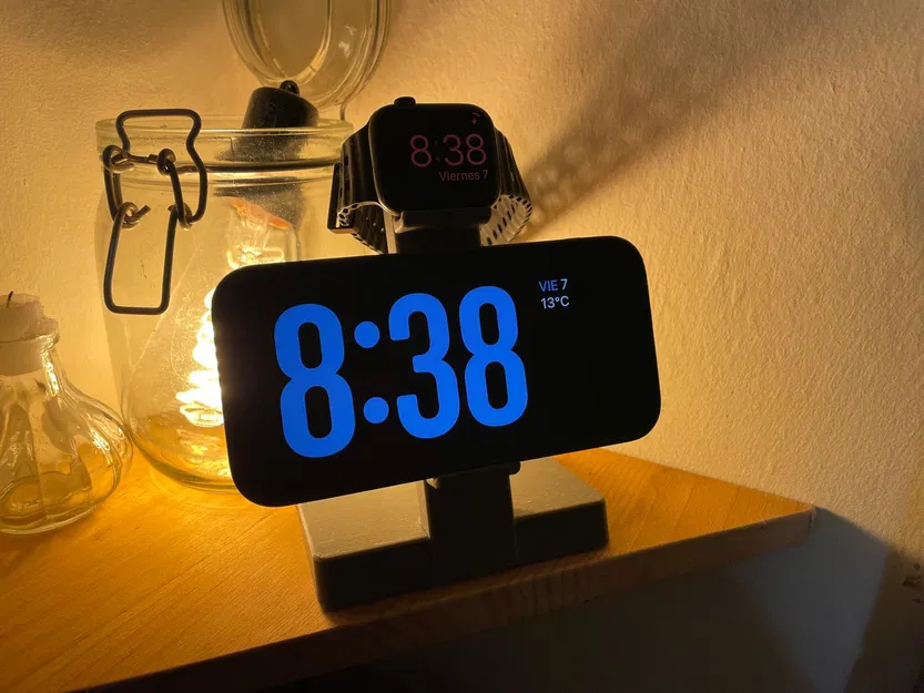 Đế Sạc Magsafe cho iPhone và Apple Watch (Chế độ Ngang) - Image 1