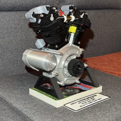 Mô hình động cơ Harley Davidson Knucklehead cổ điển