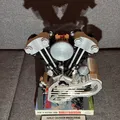 Mô hình động cơ Harley Davidson Knucklehead cổ điển - Thumbnail 7