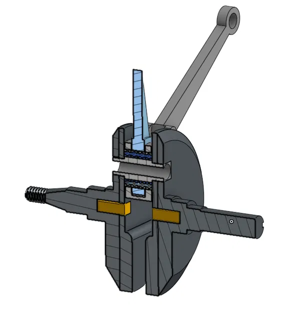 Mô hình động cơ Harley Davidson Knucklehead cổ điển - Image 8