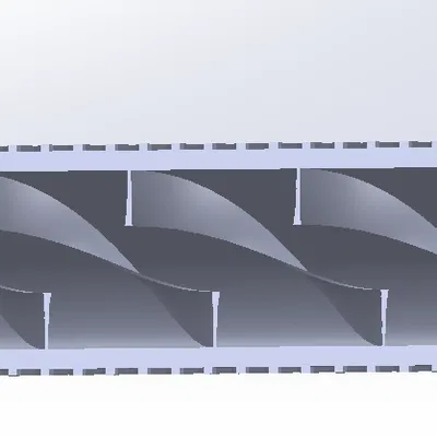 Ống Giảm Thanh Airsoft Có Cánh Tạo Xoáy