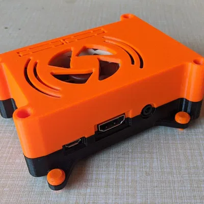 Vỏ Raspberry Pi 3 (B/B+), VESA mount, quạt trong