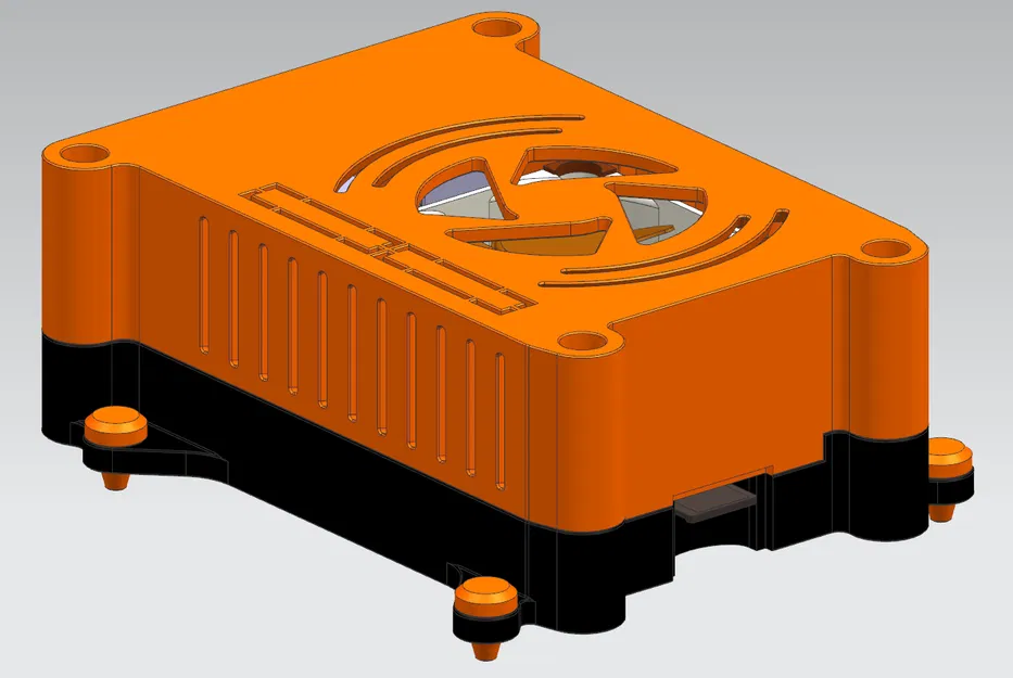 Vỏ Raspberry Pi 4, Gắn VESA, Quạt Tích Hợp - Image 3